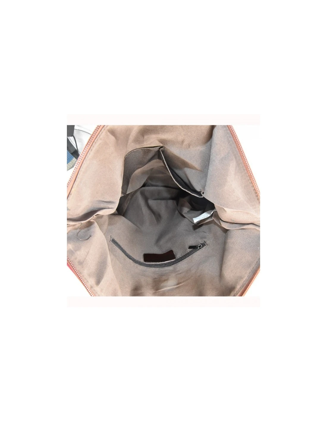 Mercury Zaino In Pelle Intrecciata, Made In Italy 5 Mercury Zaino In Pelle Intrecciata, Made In Italy - immagine 3