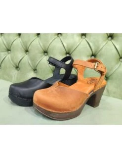 Zoccoli Chiusi Davanti Con Tacco Alto 9 Zoccoli Chiusi Davanti Con Tacco Alto -Stile pelletteria zoccoli chiusi davanti con tacco alto 3