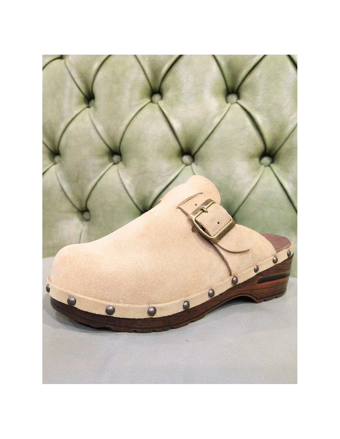 Zoccoli Moda Donna Effetto Legno 4 Zoccoli Moda Donna Effetto Legno - immagine 2