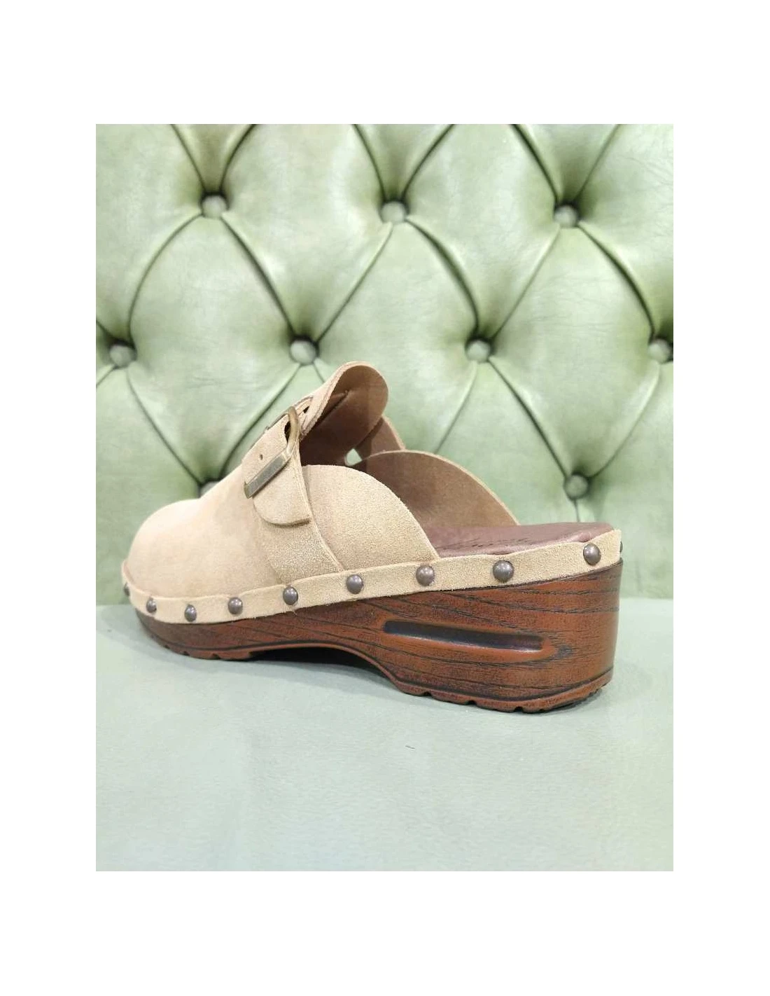 Zoccoli Moda Donna Effetto Legno 6 Zoccoli Moda Donna Effetto Legno - immagine 4