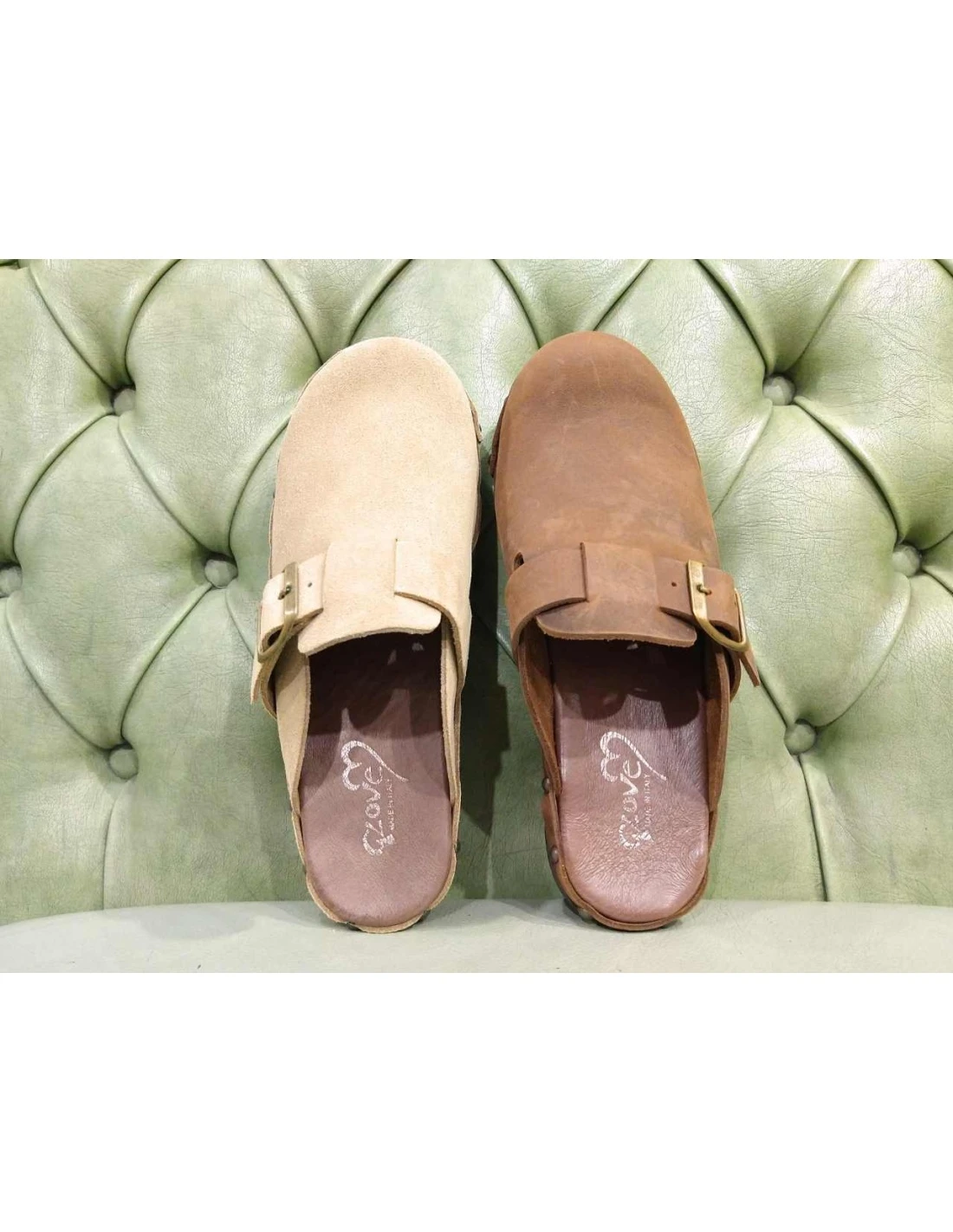 Zoccoli Moda Donna Effetto Legno 7 Zoccoli Moda Donna Effetto Legno - immagine 5